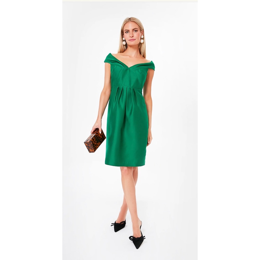 Tuckernuck Draper Green Waverly Dress sz Large-NWT